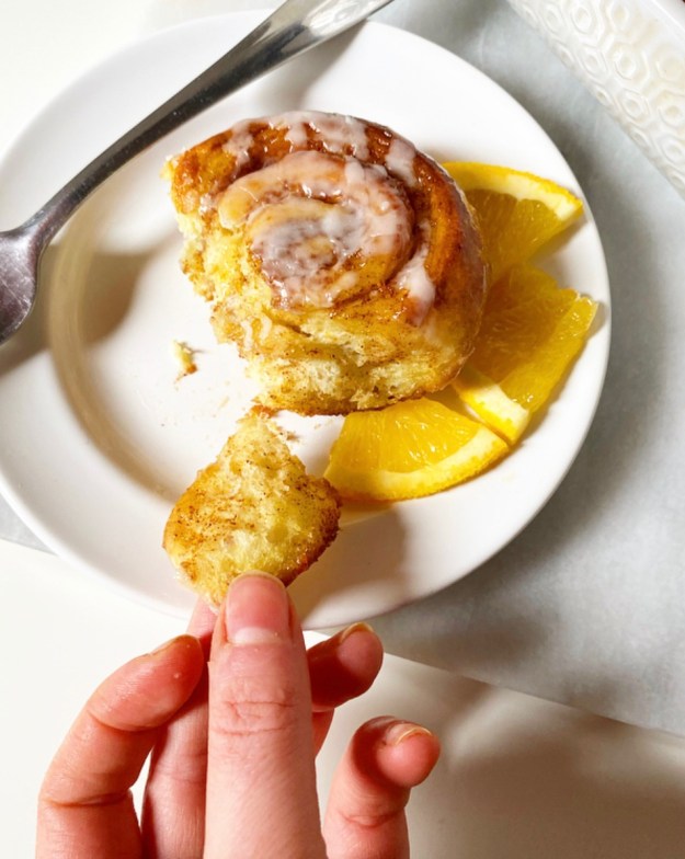 Fresh Orange Cinnamon Rolls