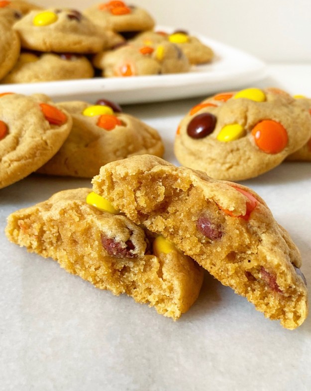 Reese’s Pieces Peanut Butter Cookies