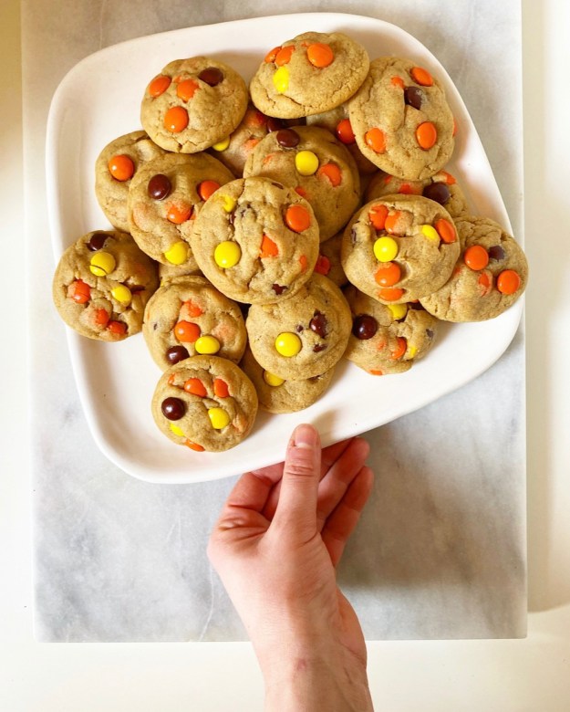 Reese’s Pieces Peanut Butter Cookies