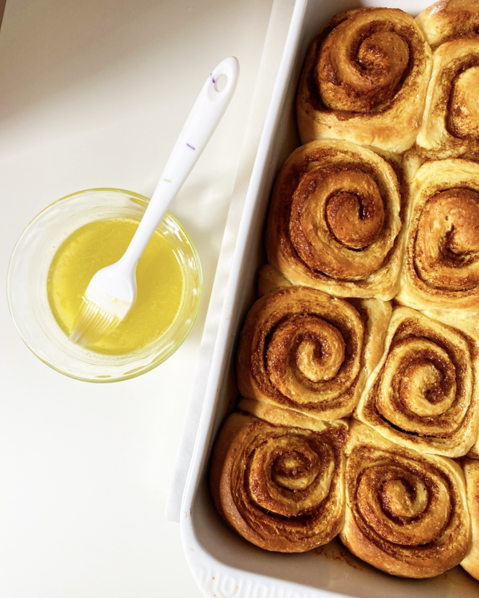 Fresh Orange Cinnamon Rolls