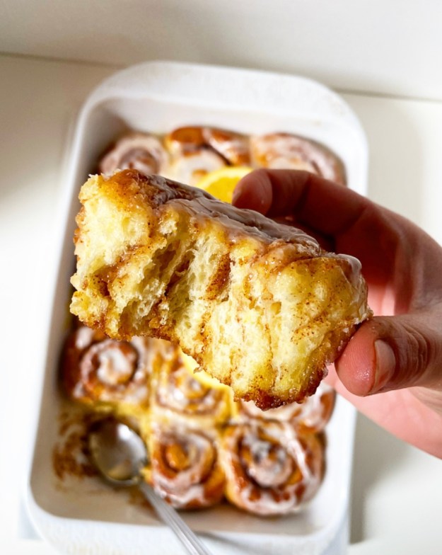 Fresh Orange Cinnamon Rolls