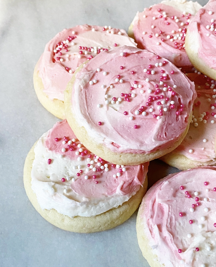 Soft Sour Cream Sugar Cookies
