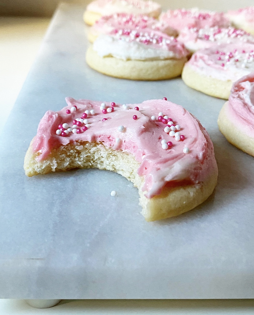 Soft Sour Cream Sugar Cookies