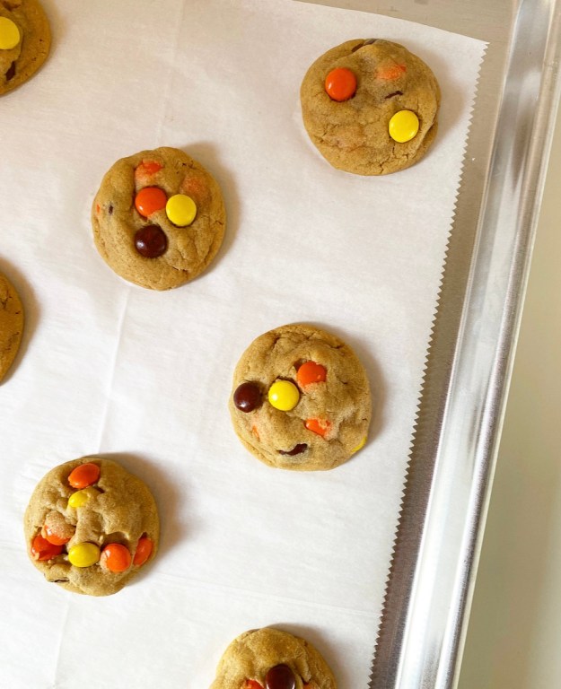 Reese’s Pieces Peanut Butter Cookies