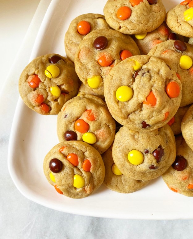 Reese’s Pieces Peanut Butter Cookies