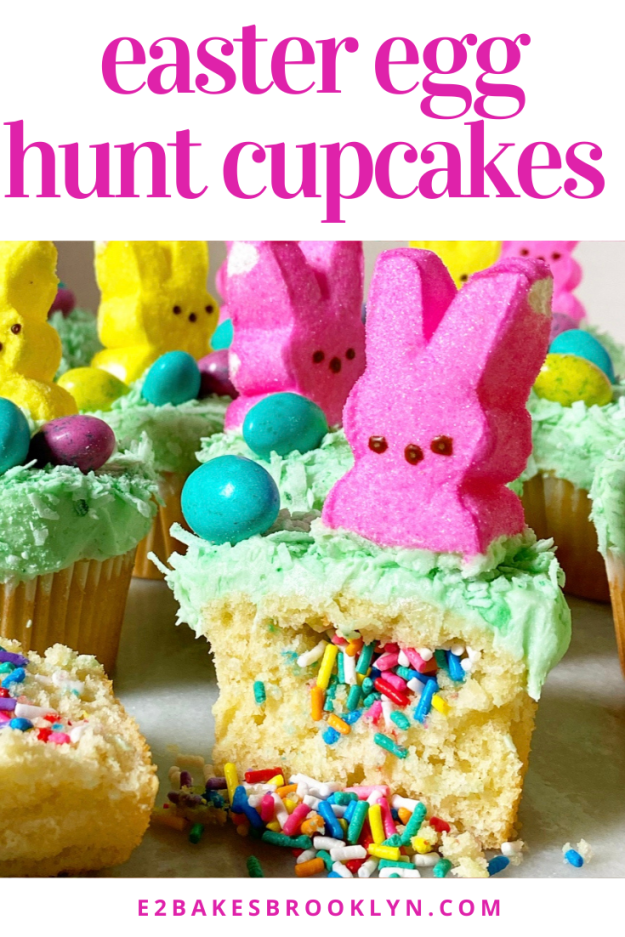Easter Egg Hunt Cupcakes