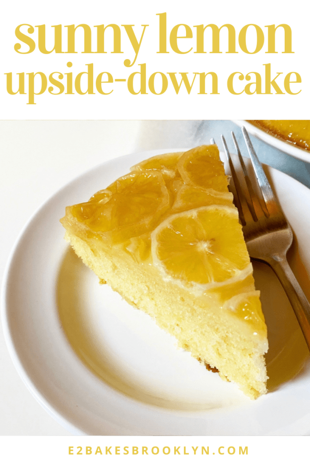 Sunny Lemon Upside-Down Cake