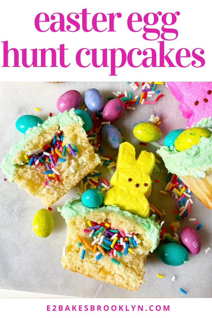 Easter Egg Hunt Cupcakes