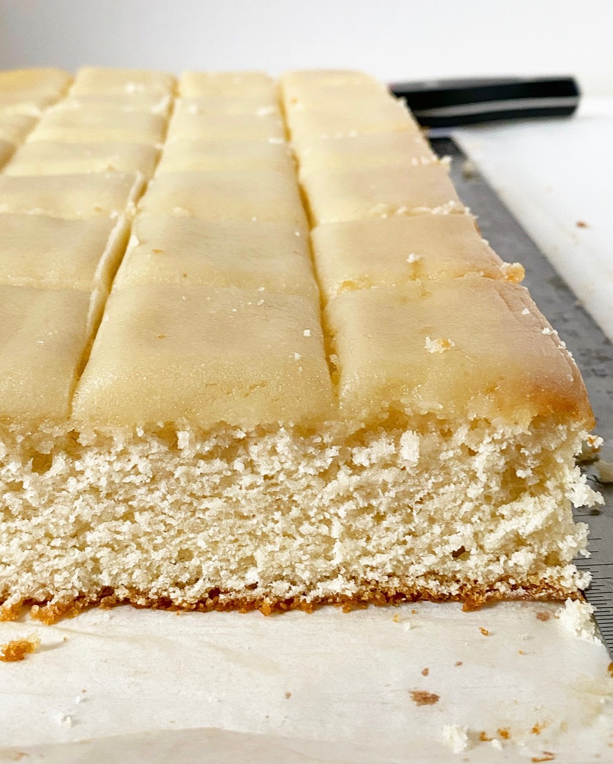 White Almond Petit Fours