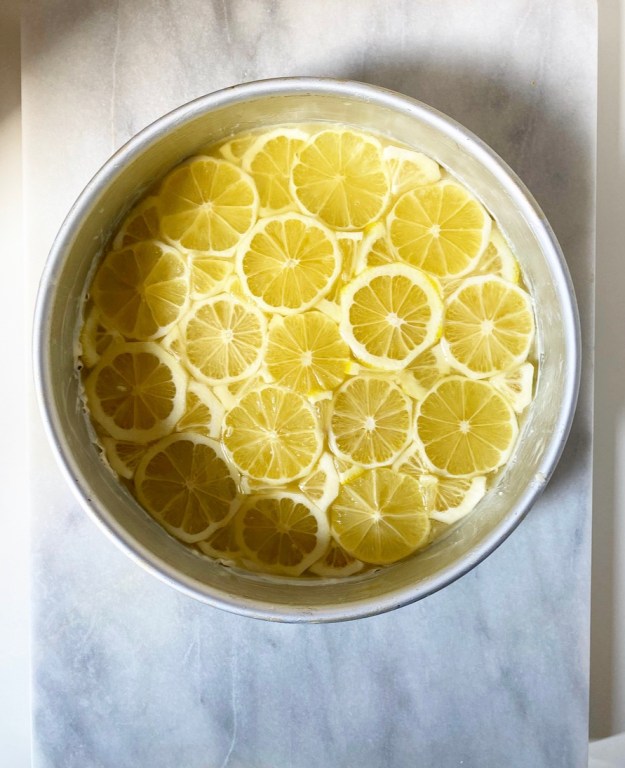 Sunny Lemon Upside-Down Cake