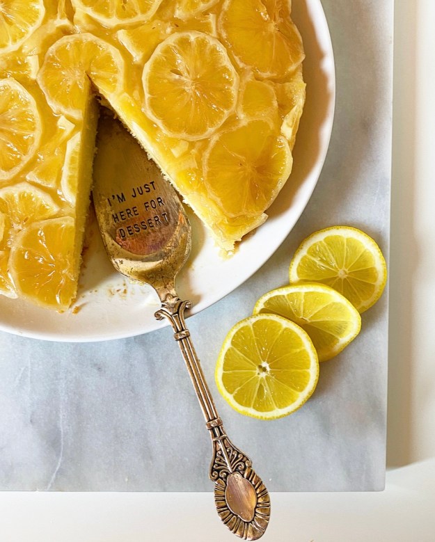 Sunny Lemon Upside-Down Cake