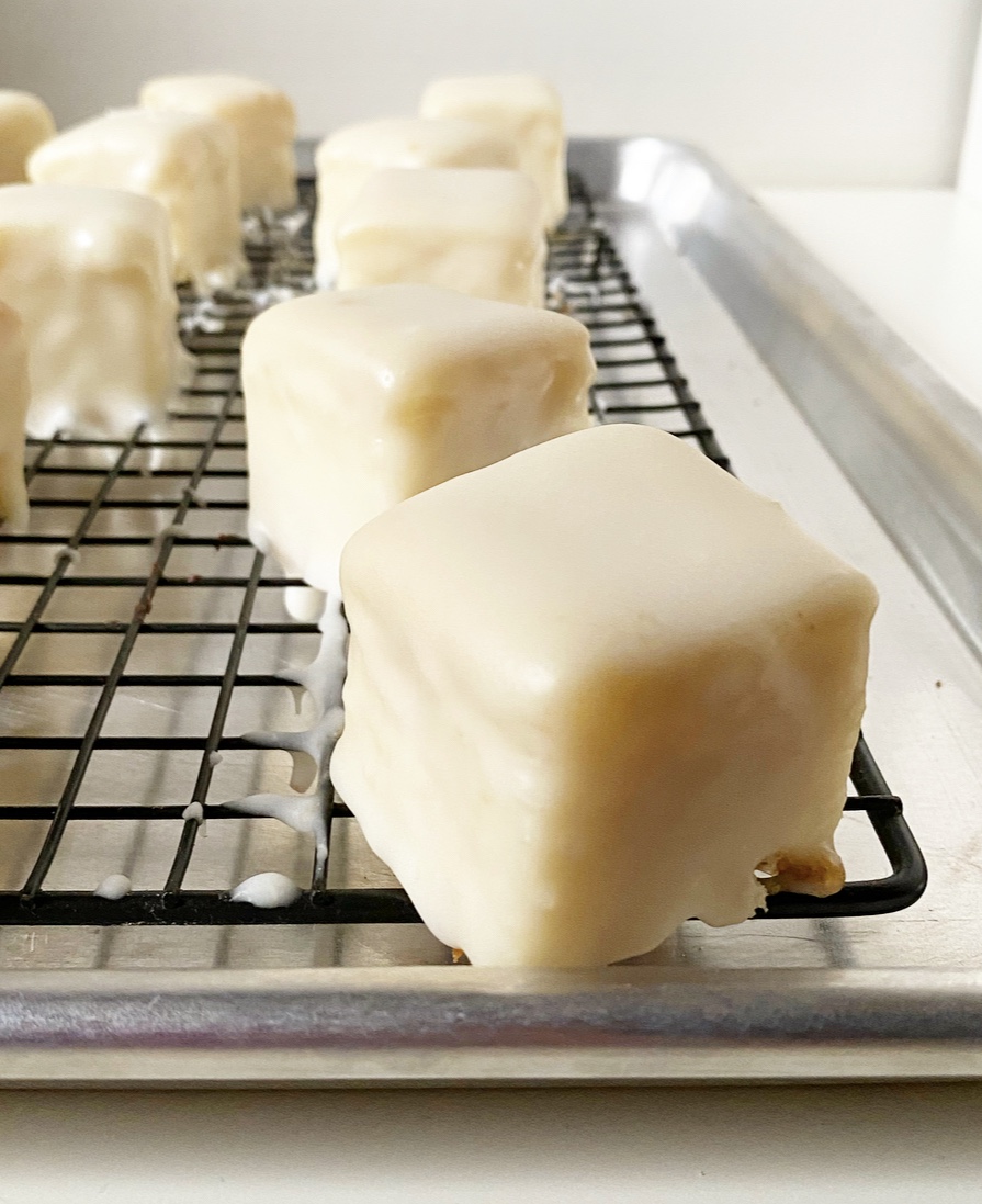 White Almond Petit Fours