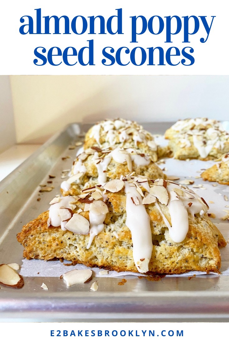 Almond Poppy Seed Scones