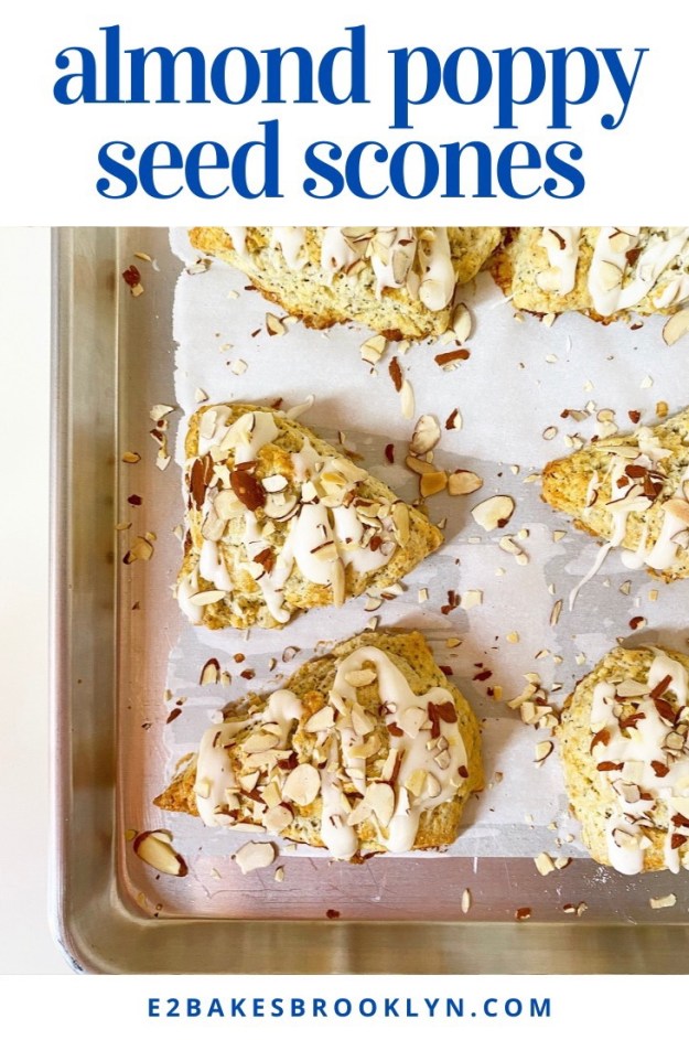 Almond Poppy Seed Scones