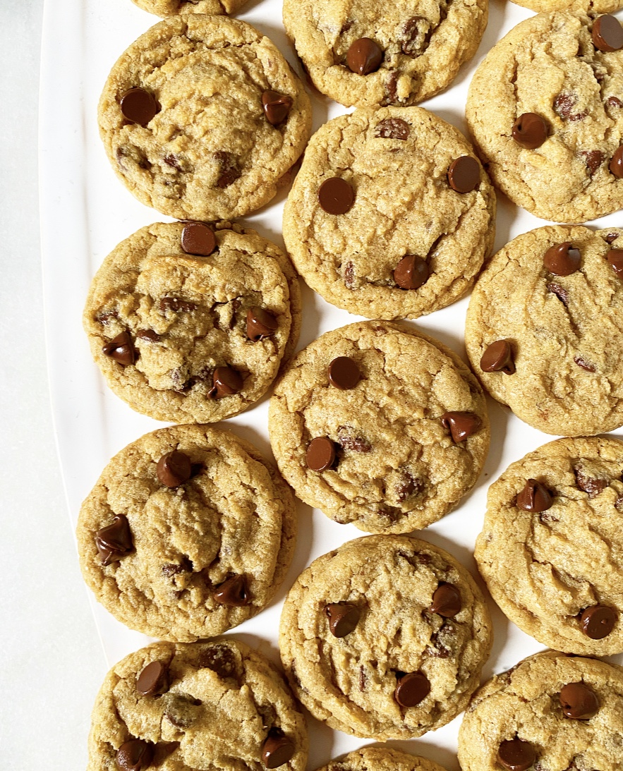 Whole Wheat Chocolate Chip Cookies