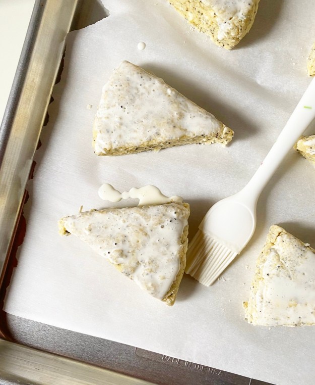 Almond Poppy Seed Scones