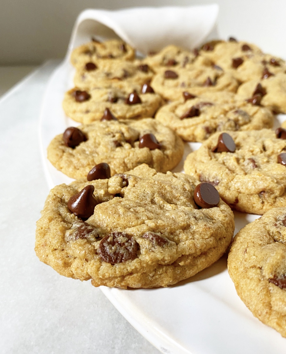 Whole Wheat Chocolate Chip Cookies