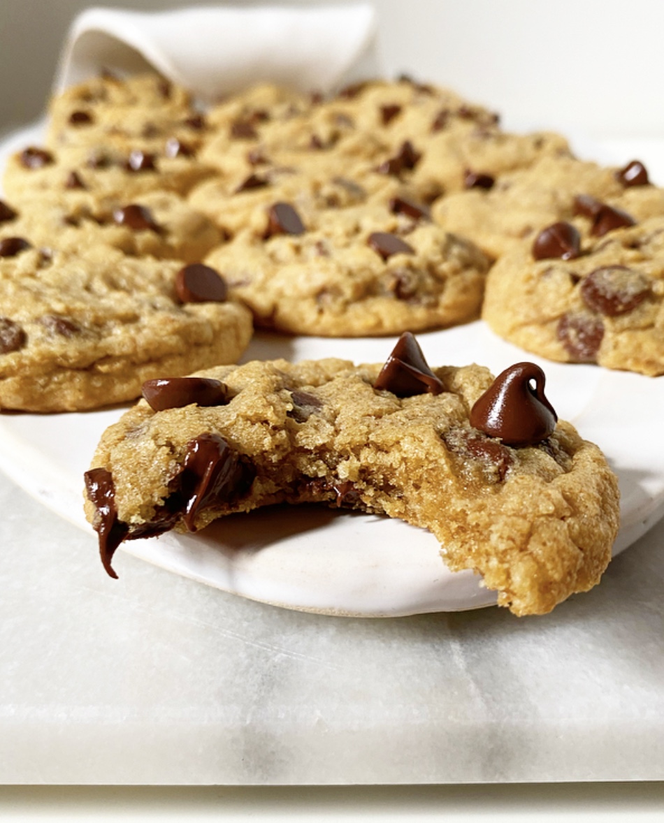Whole Wheat Chocolate Chip Cookies