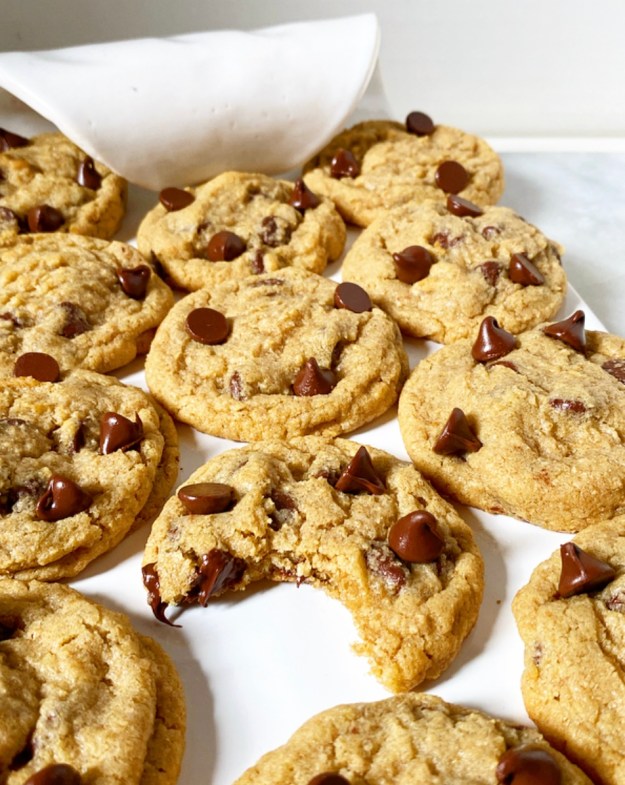 Whole Wheat Chocolate Chip Cookies