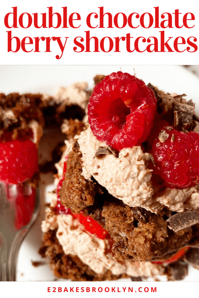 Double Chocolate Berry Shortcakes​