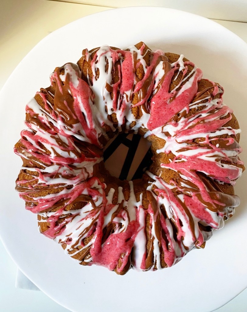 Neapolitan Bundt Cake