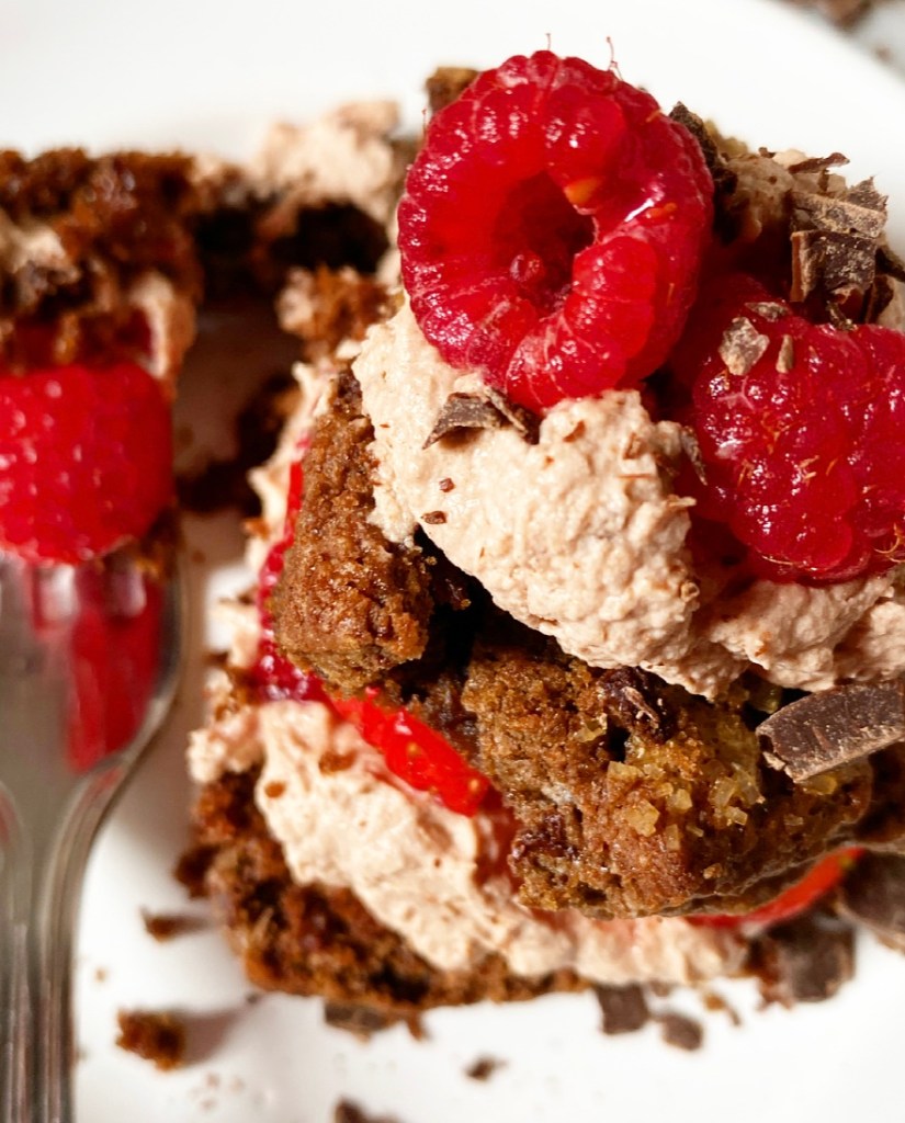 Double Chocolate Berry Shortcakes​