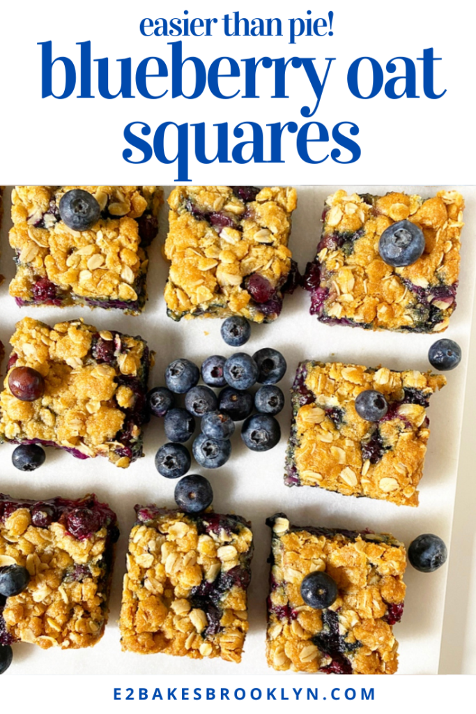 Blueberry Oat Squares​