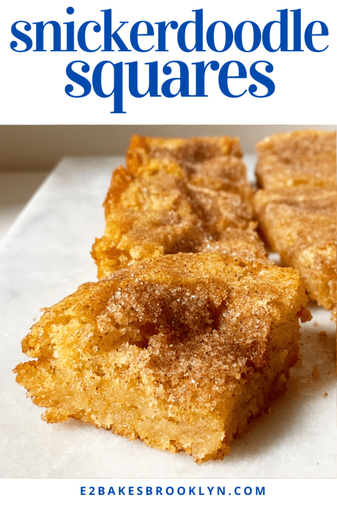 Snickerdoodle Squares