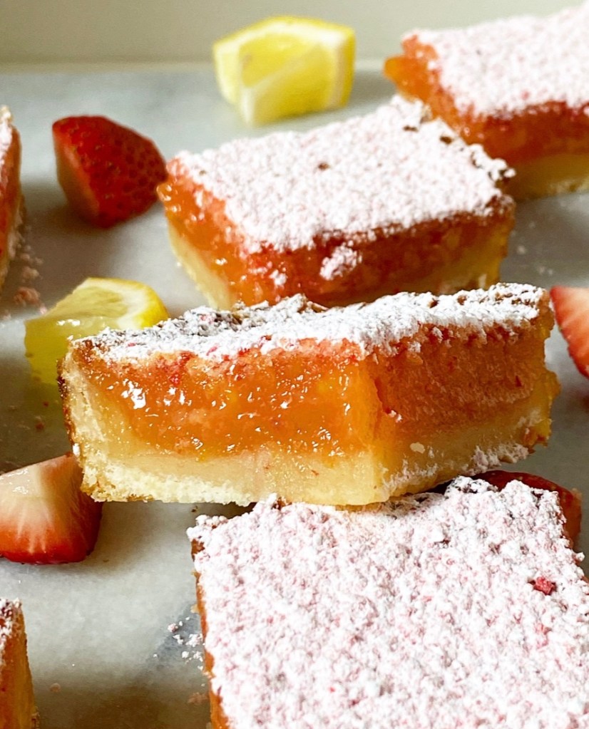 Strawberry Lemon Bars