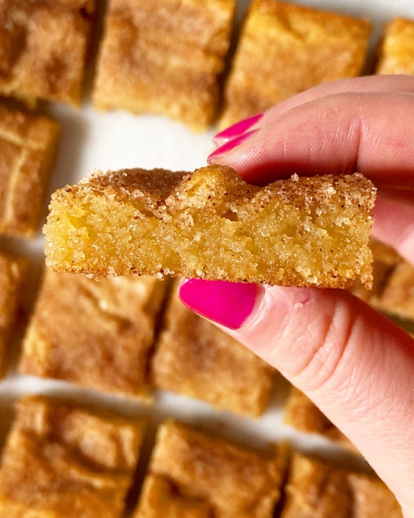 Snickerdoodle Squares