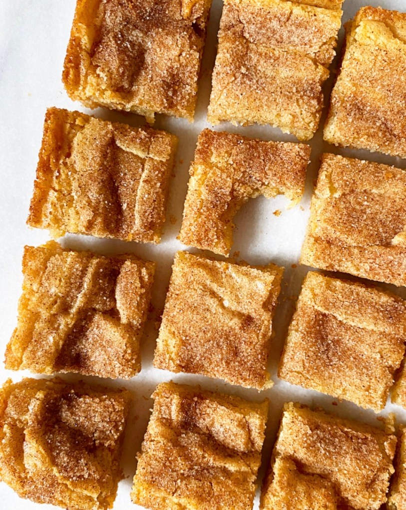 Snickerdoodle Squares