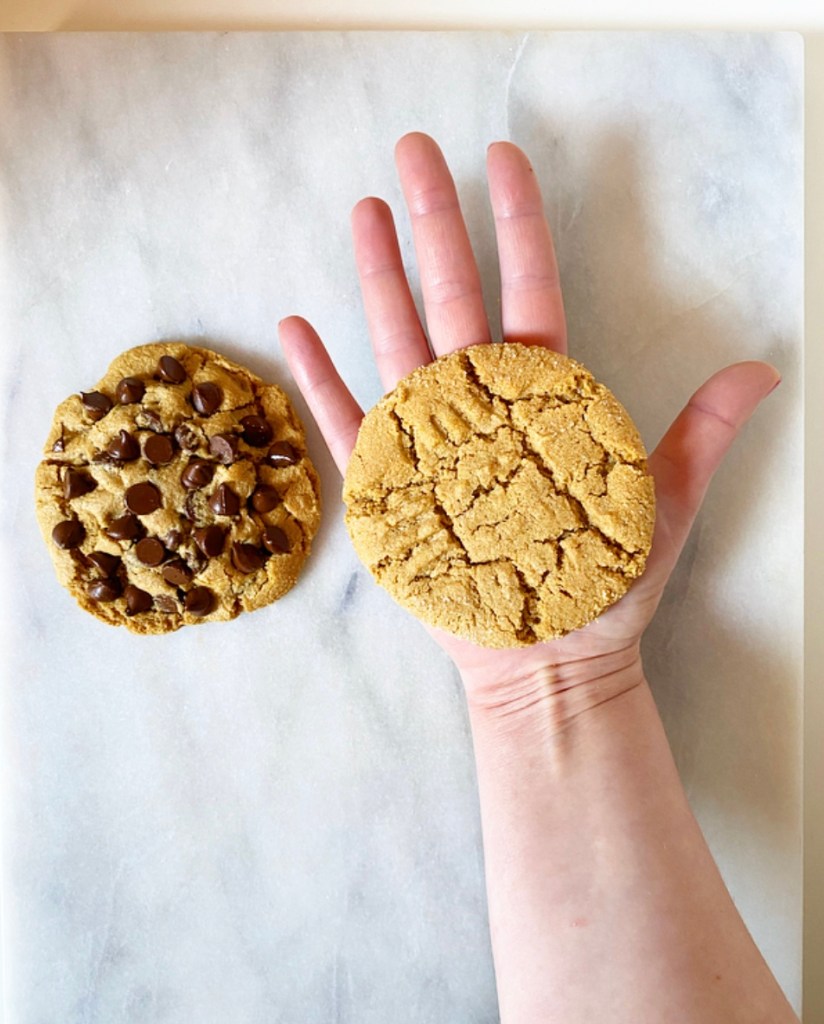 One Big Peanut Butter Cookie, Two Ways​
