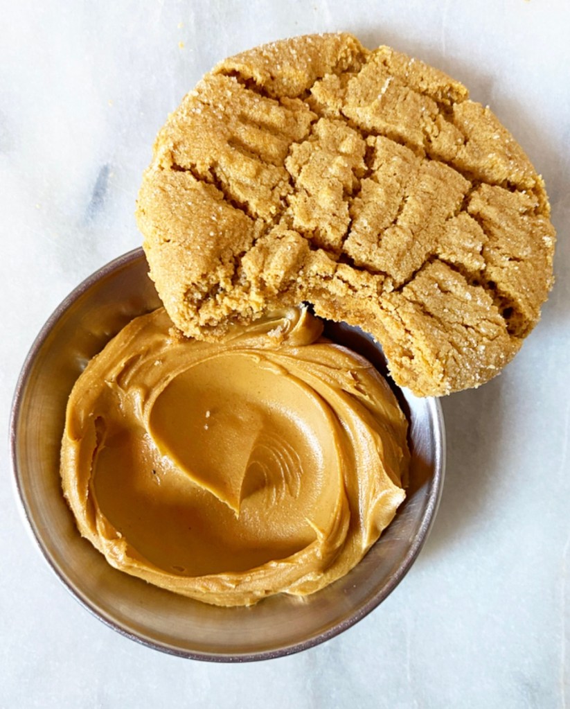 One Big Peanut Butter Cookie, Two Ways​