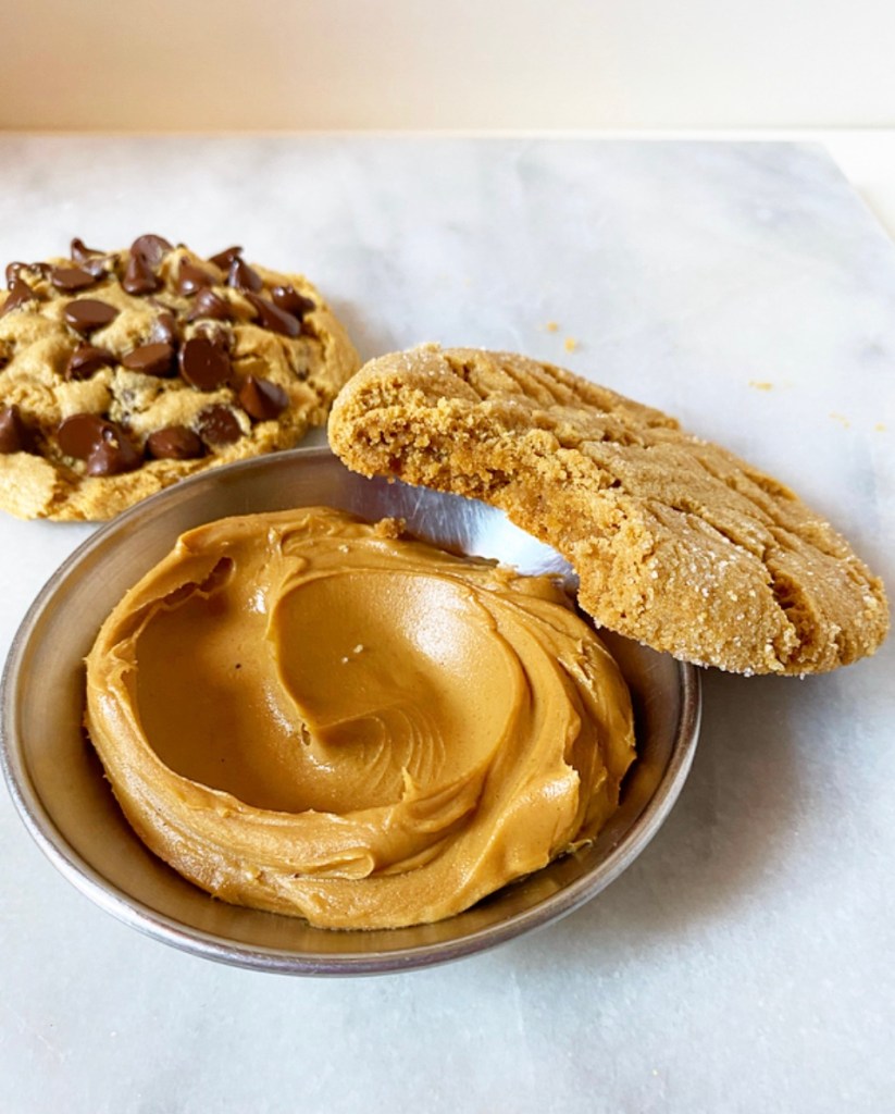 One Big Peanut Butter Cookie, Two Ways​