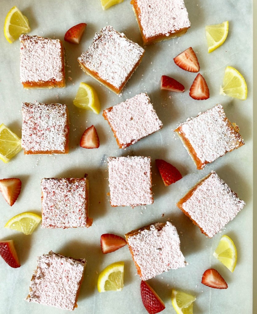 Strawberry Lemon Bars