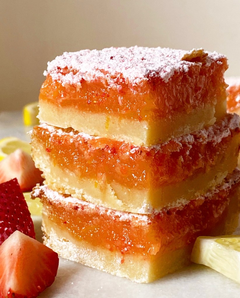Strawberry Lemon Bars