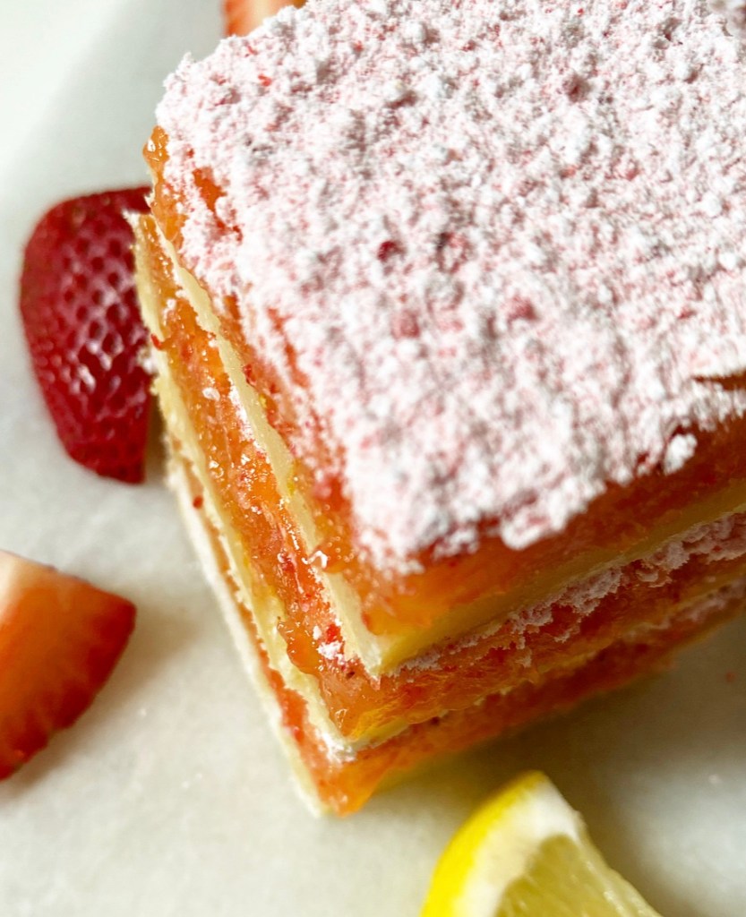 Strawberry Lemon Bars