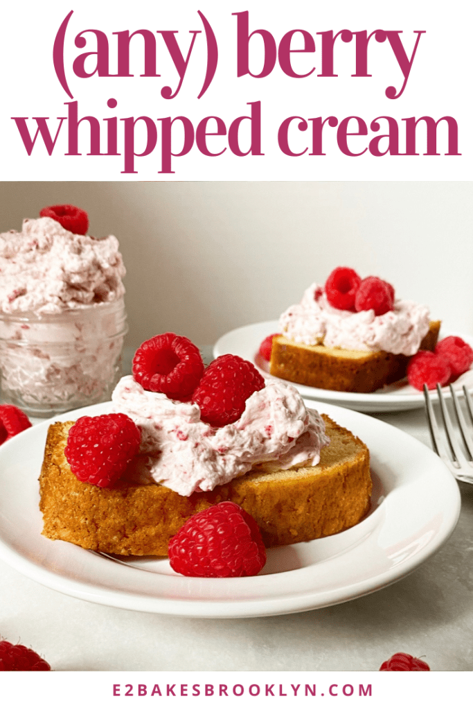 Berry Whipped Cream