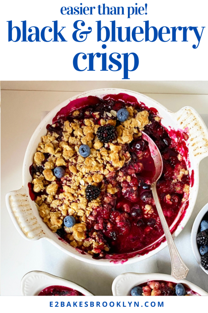 Black & Blueberry Crisp