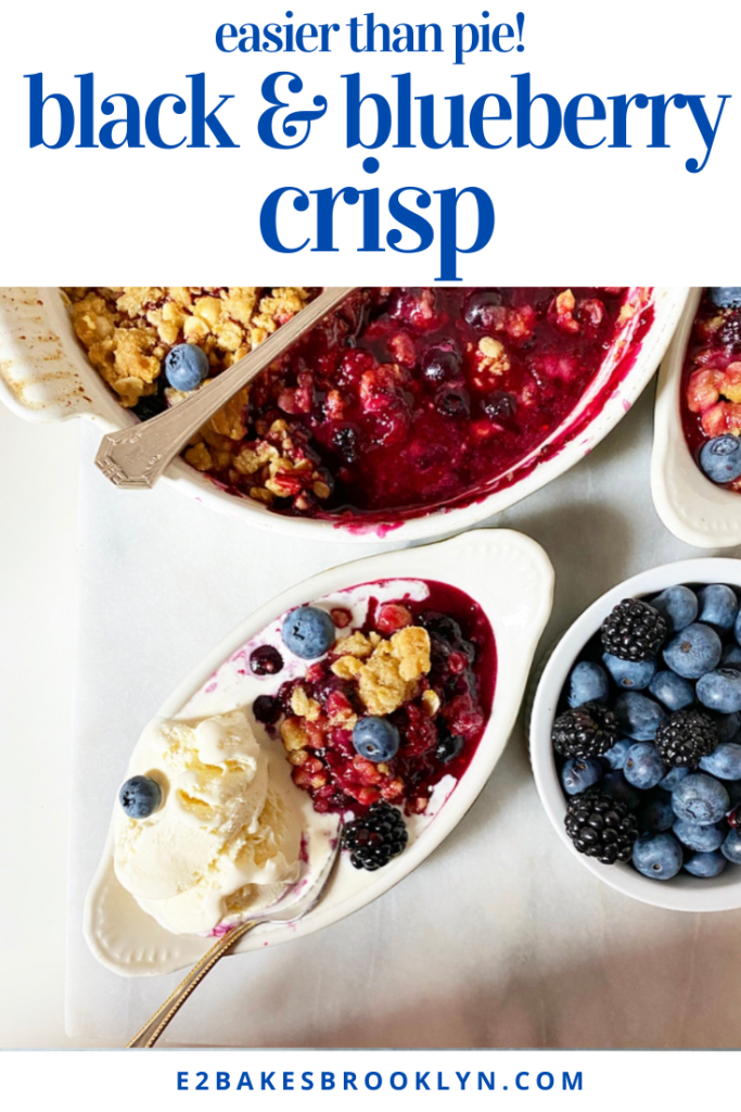 Black & Blueberry Crisp