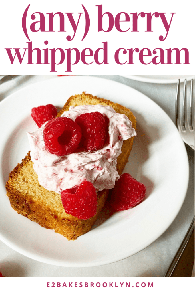 Berry Whipped Cream