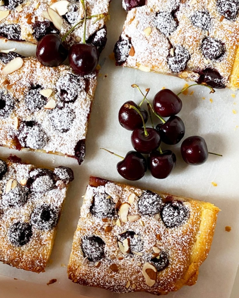 Cherry Almond Tart