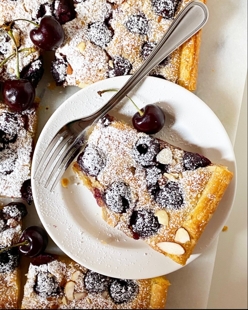 Cherry Almond Tart
