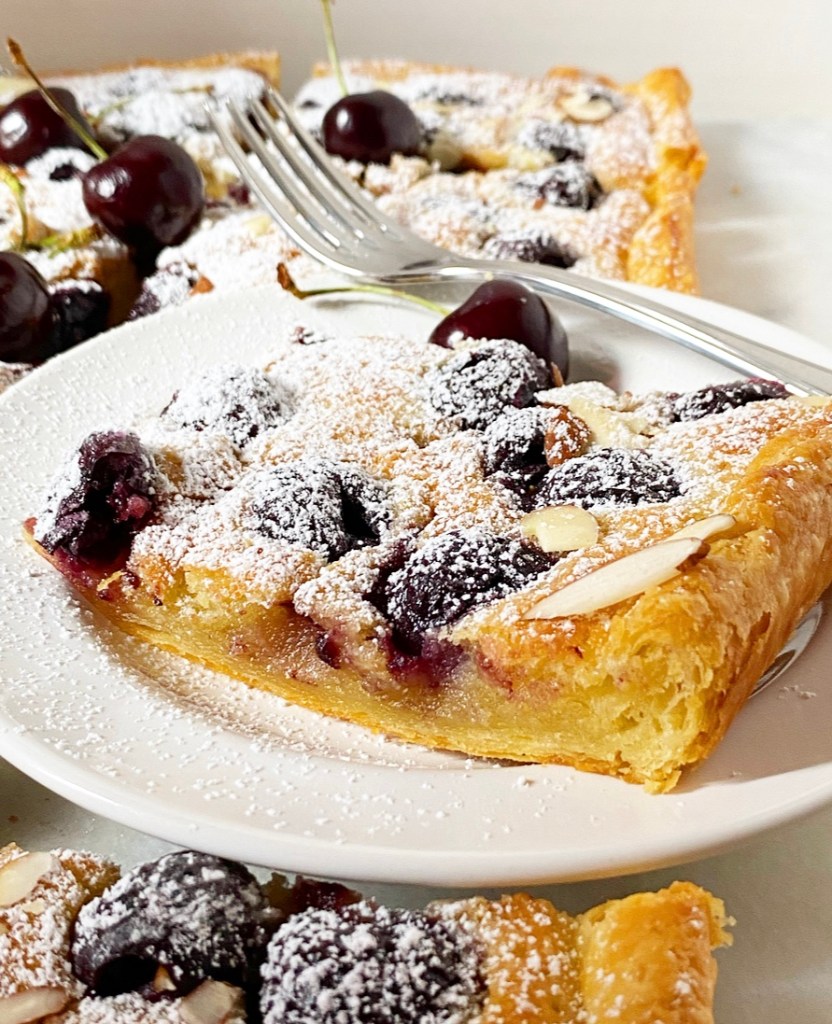 Cherry Almond Tart