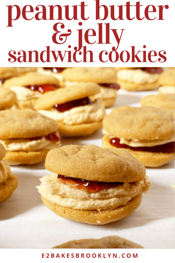 Peanut Butter & Jelly Sandwich Cookies​