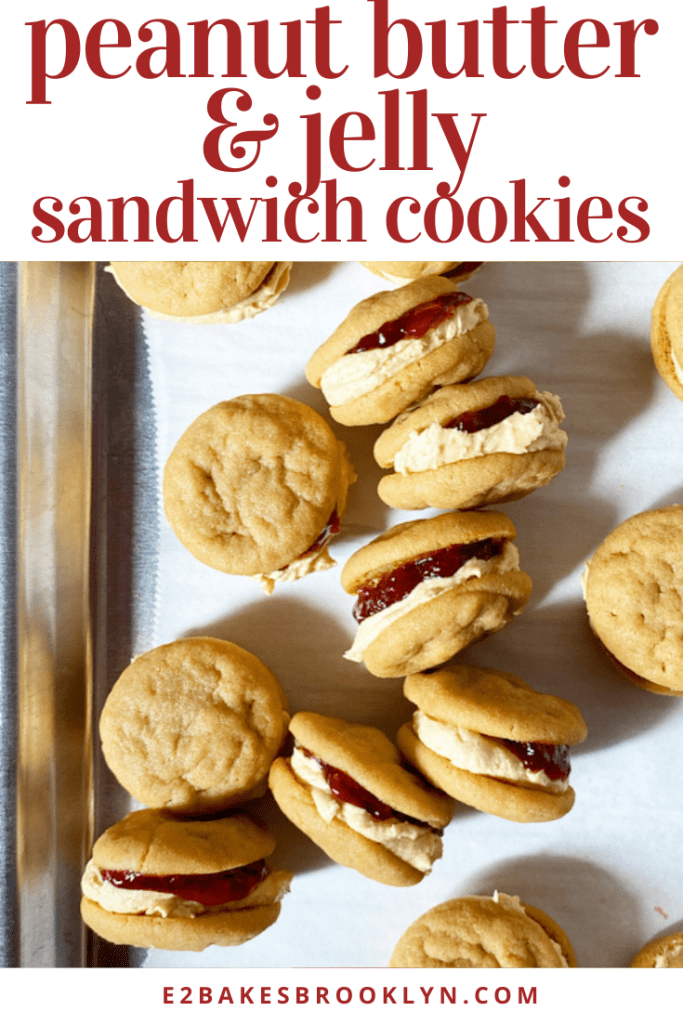 Peanut Butter & Jelly Sandwich Cookies​
