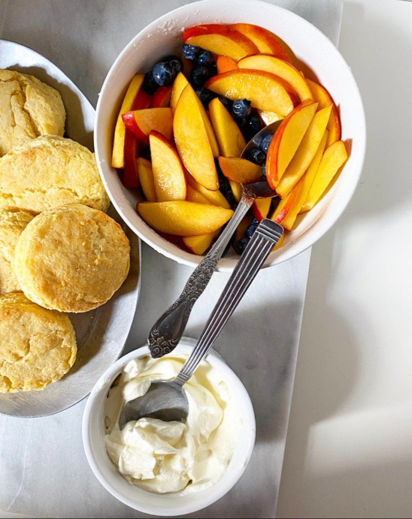 Cornmeal Summer Shortcakes