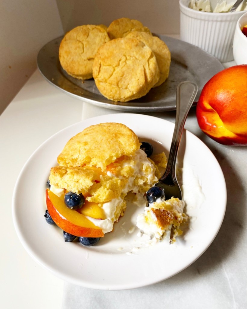 Cornmeal Summer Shortcakes