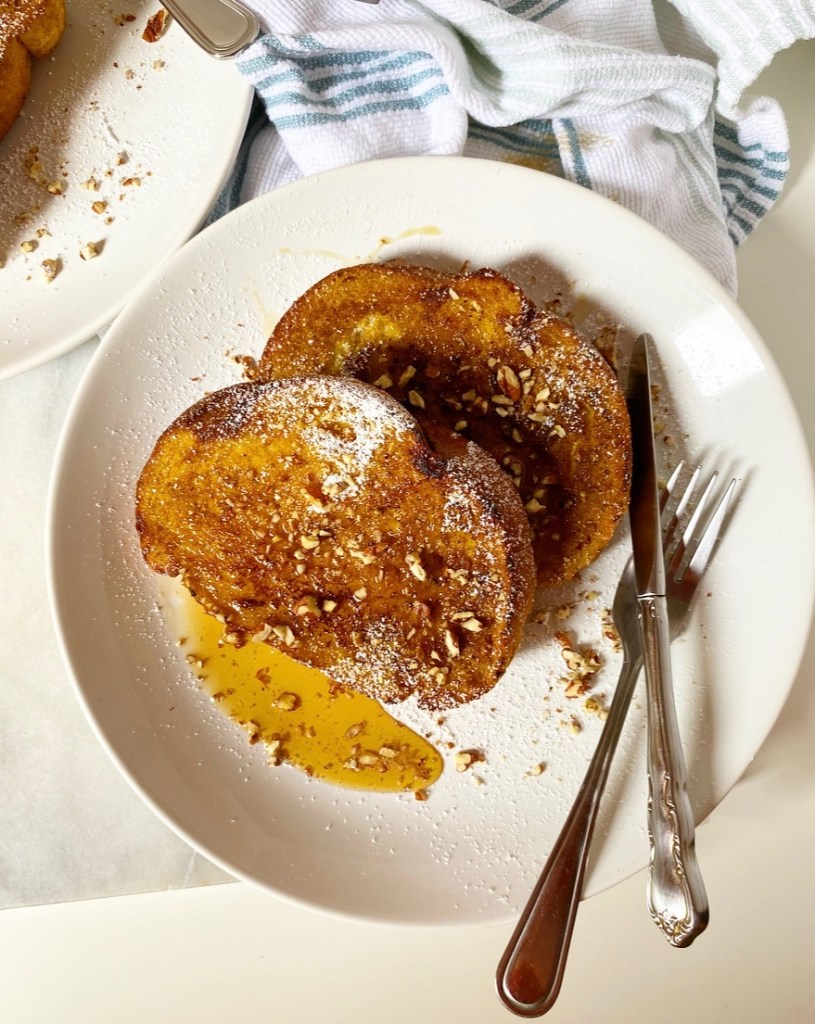 Vegan Pumpkin French Toast​