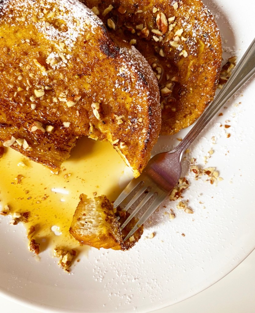 Vegan Pumpkin French Toast​